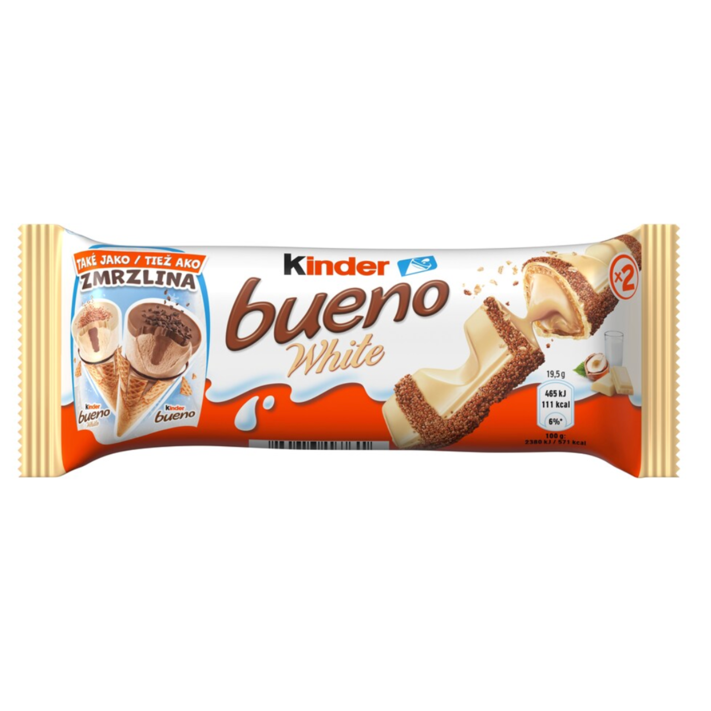 Kinder bueno white