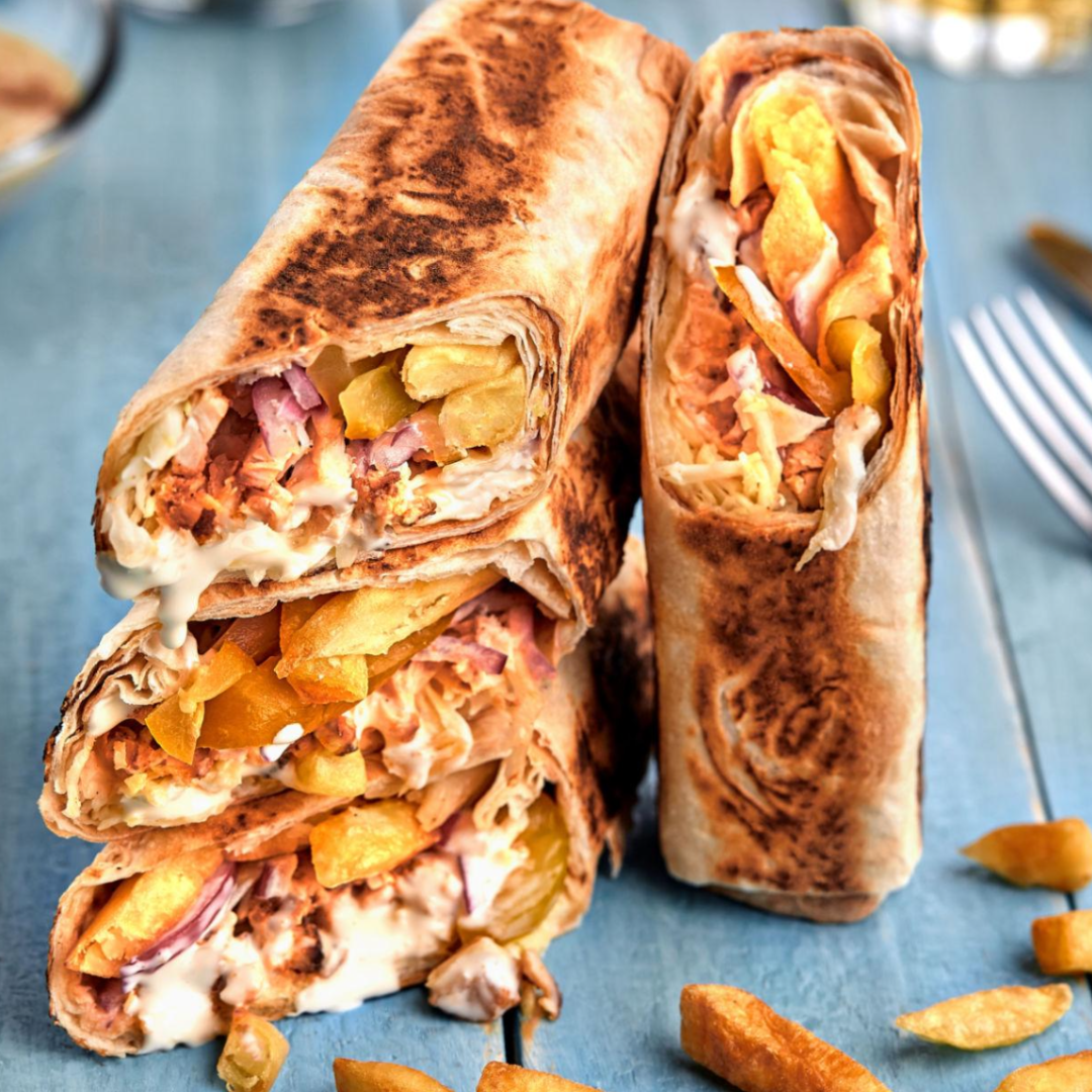29. Dürüm kebab jen maso a hranolky