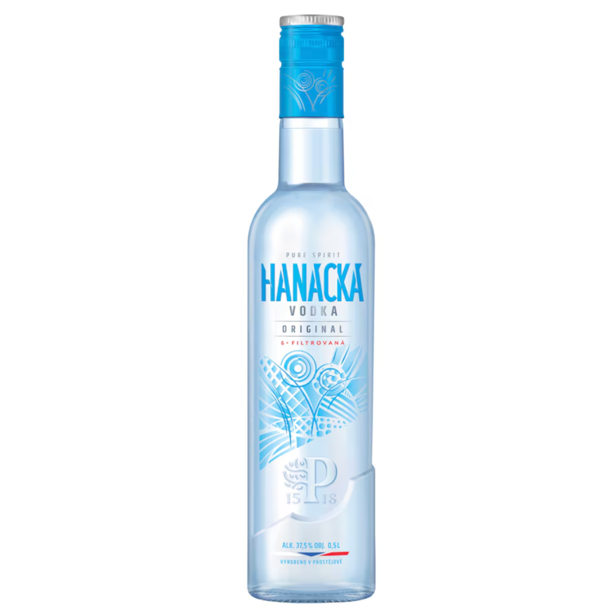 Hanácká vodka 37,5% 0,5L