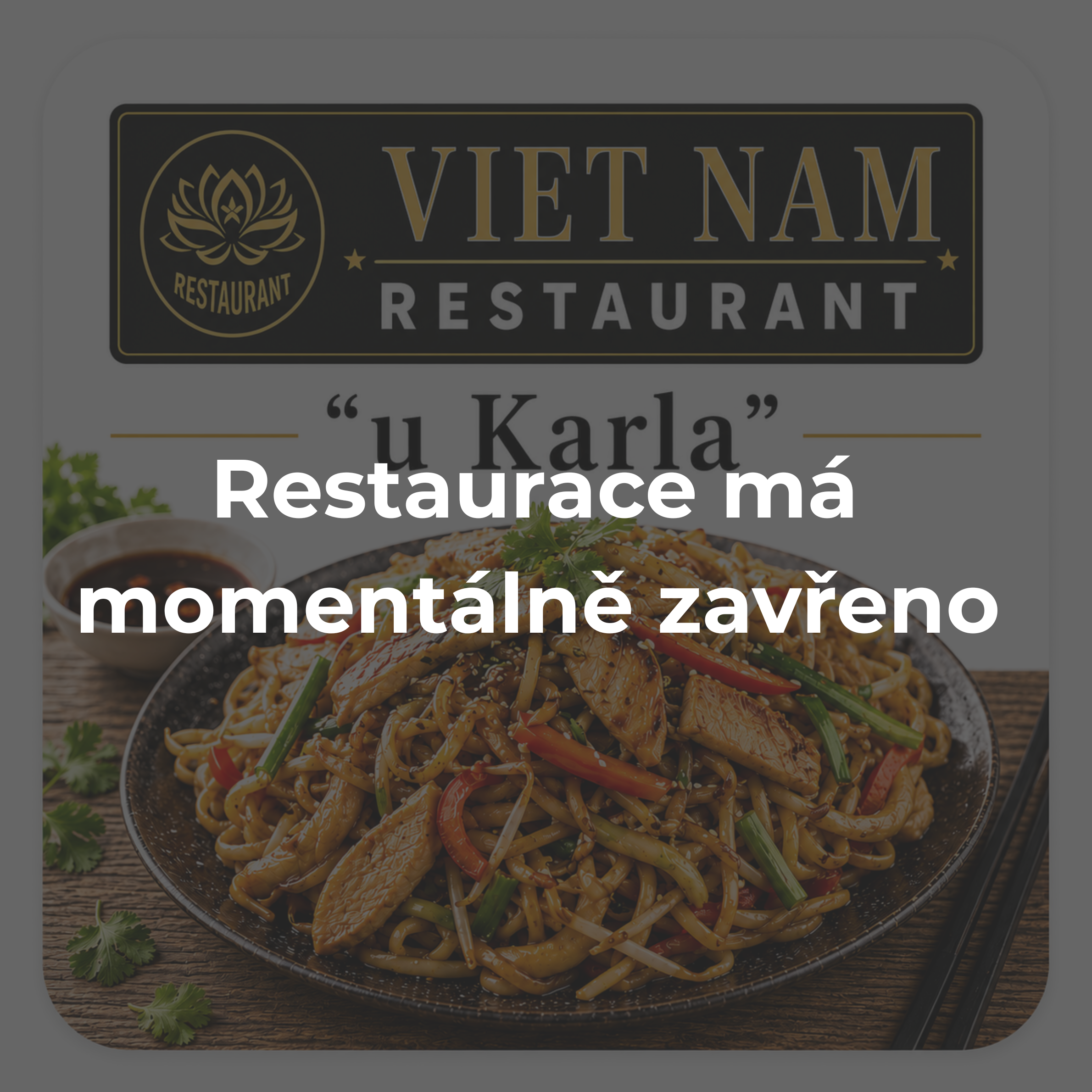 Viet Nam Restaurant ZAVŘENO
