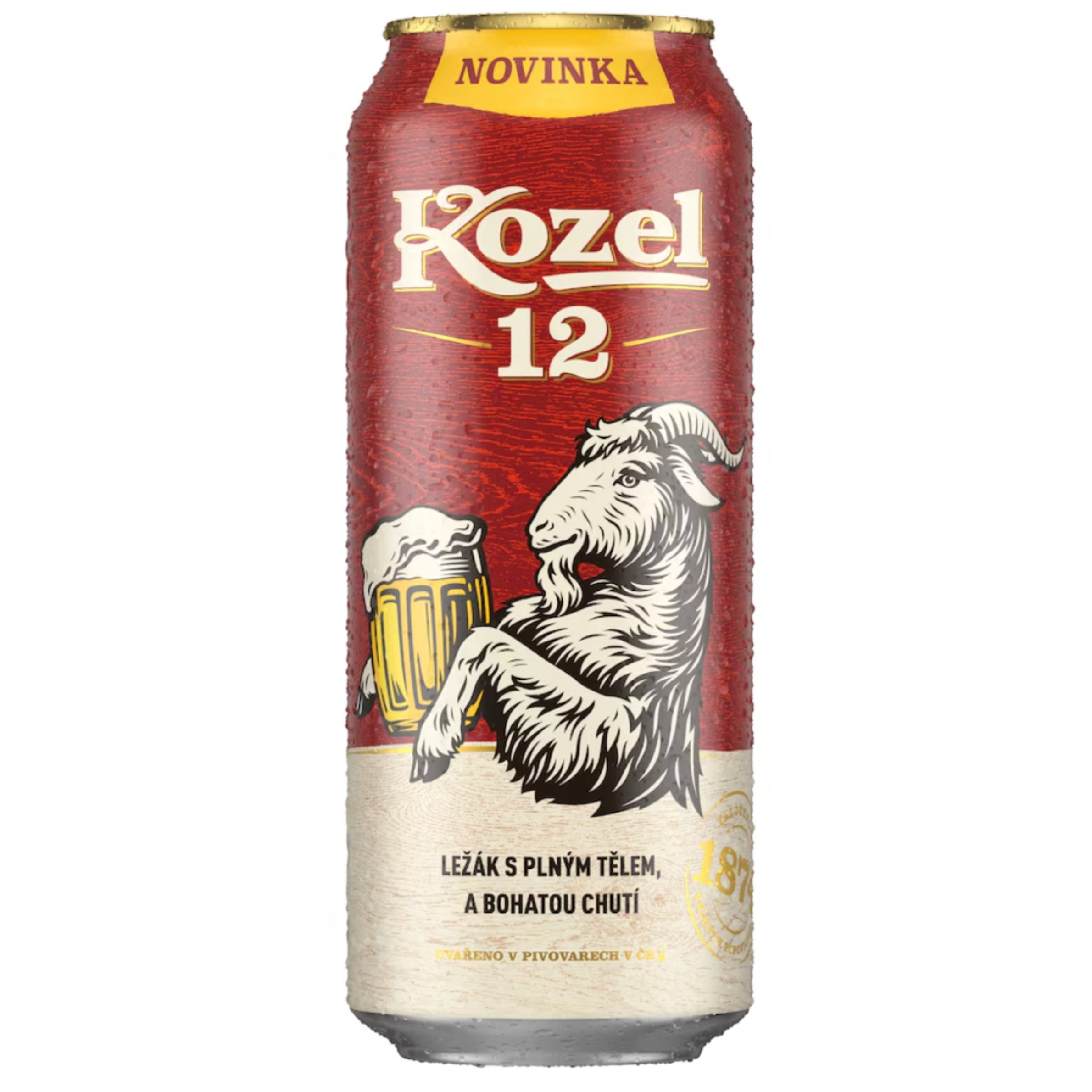 Kozel 12° 0,5L plech