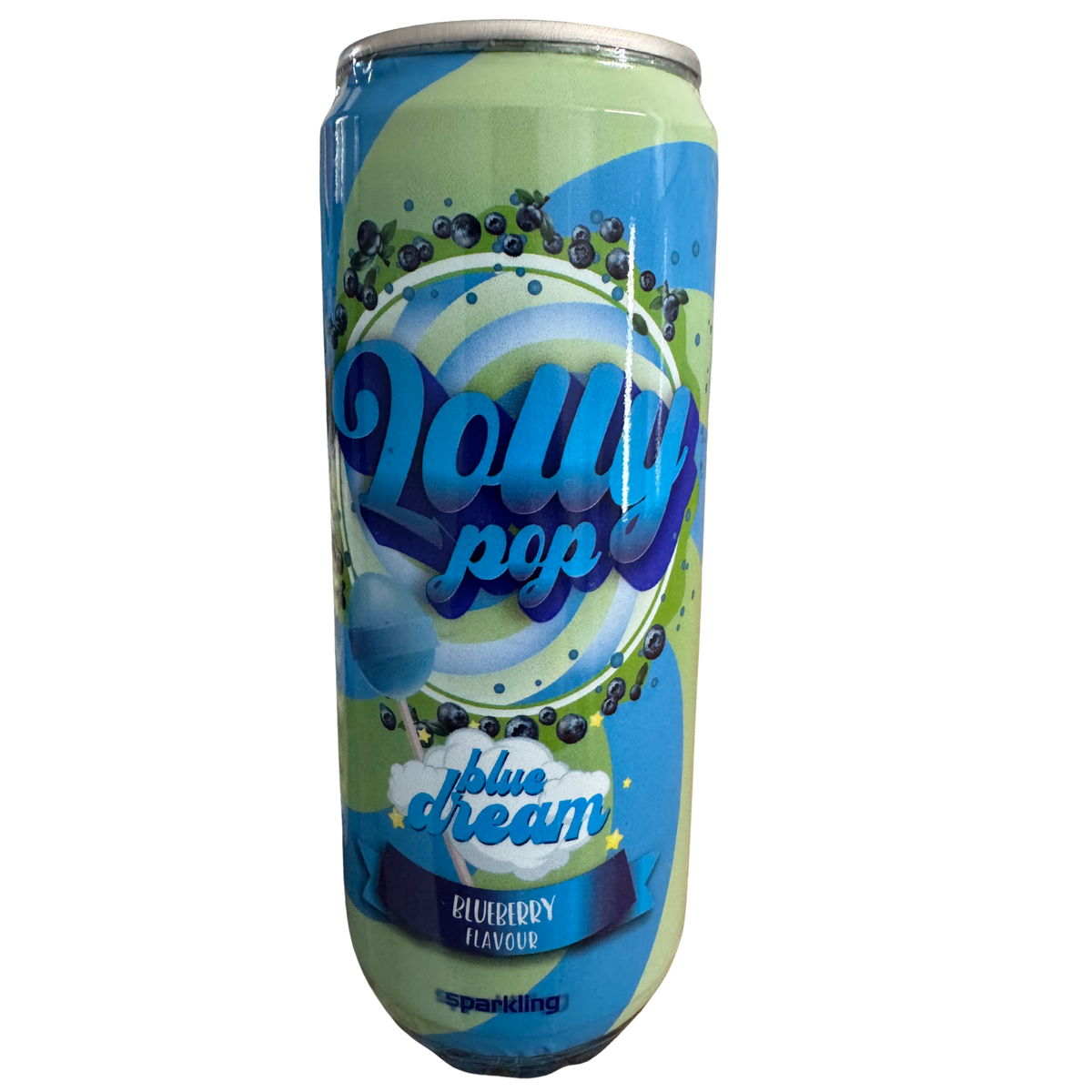 Lolly pop borůvka 0,33l