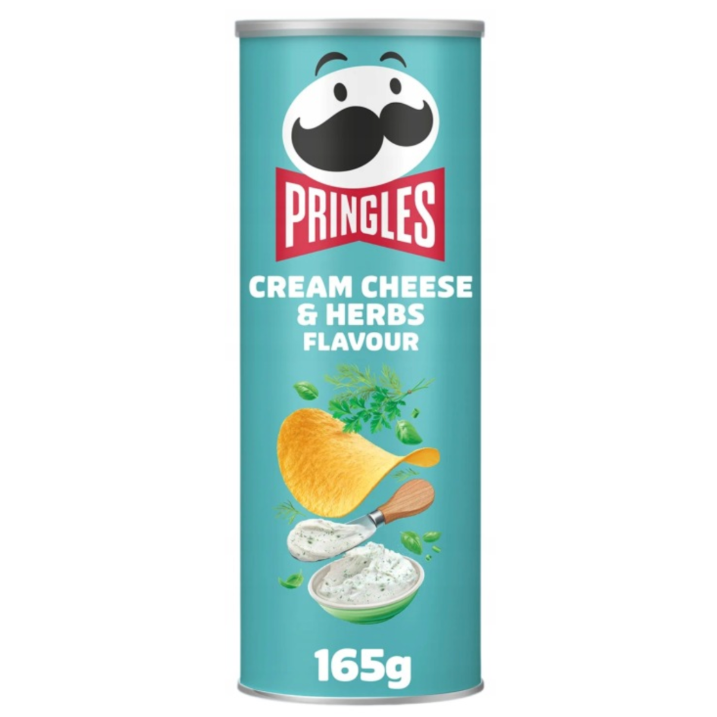 Pringles cream cheese & herbs 165g