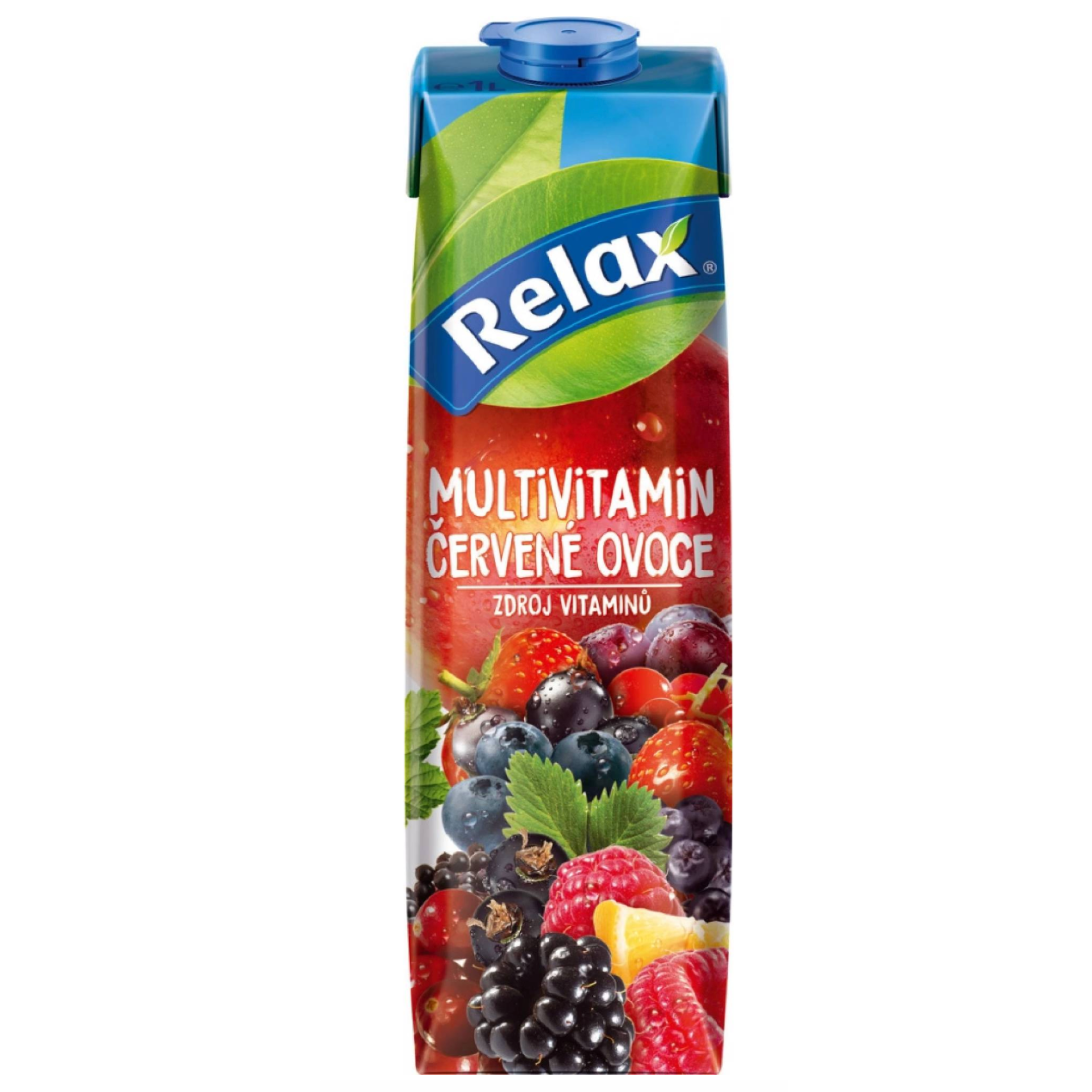 Relax červené ovoce 1L